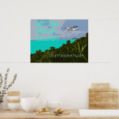 英国ヴァージン諸島観光旅行ポスター ポスター (キッチン)