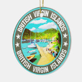 英国ヴァージン諸島 セラミックオーナメント (左)
