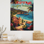 英国ヴァージン諸島 ポスター (キッチン)