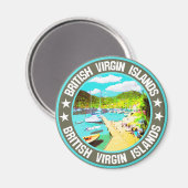 英国ヴァージン諸島 マグネット (正面/裏面)