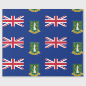英国ヴァージン諸島 ラッピングペーパー (フラット)