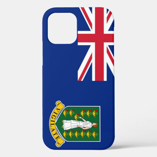 英国ヴァージン諸島 Case-Mate iPhoneケース (裏面)