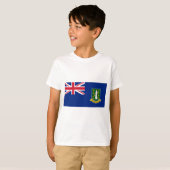 英国ヴァージン諸島 Tシャツ (正面フル)