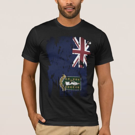 英国ヴァージン諸島 Tシャツ (正面)