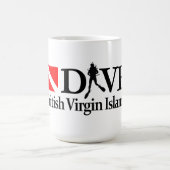 英国ヴァージン諸島DV4 コーヒーマグカップ (中央)
