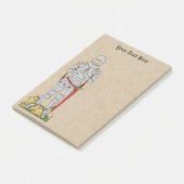 英国中世騎士1430年頃 ポストイット (アングル)