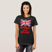 英国人としての誇りを持つ男・女・子供 3 Tシャツ (正面フル)