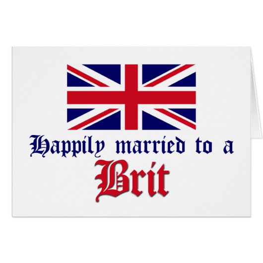 英国人に幸福に結婚した (正面横)