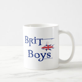 英国人の男の子のマグ コーヒーマグカップ