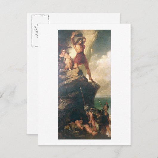 英国人は侵略ローマ人を撃退 ポストカード (正面/裏面)