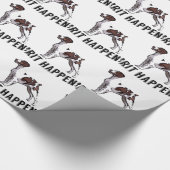 英国人は-ブリッタニー起こります ラッピングペーパー (角)