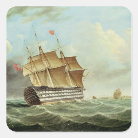 英国人戦争 スクエアシール (正面)