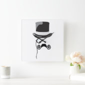 英国人時計 スクエア壁時計 (ホーム)