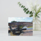 英国伝統的運河錠 ポストカード (スタンド正面)