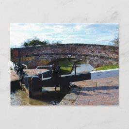 英国伝統的運河錠 ポストカード