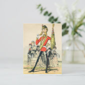 英国兵ビクトリアン士風貌 ポストカード (スタンド正面)