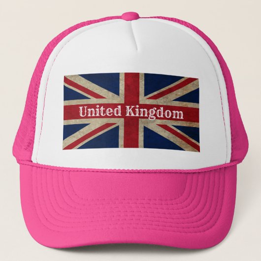 英国動揺して国旗 キャップ (正面)