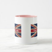 英国動揺して国旗 マグカップ (中央)