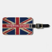 英国動揺して国旗 ラゲッジタグ (正面横)