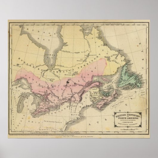 英国北アメリカ州 ポスター (正面)