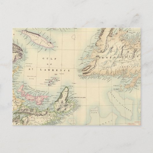 英国北アメリカ3 ポストカード (正面)