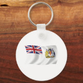 英国南極国旗のキーチェーン キーホルダー (正面)