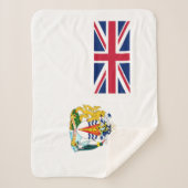 英国南極地域旗 シェルパブランケット (正面)