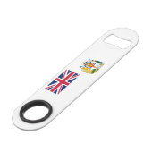 英国南極地域旗 スピード栓抜き (正面アングル)