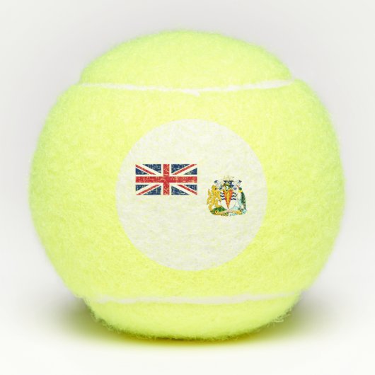 英国南極地域旗 テニスボール (正面)