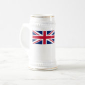 英国南極地域旗 ビールジョッキ (正面左)