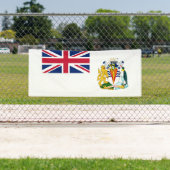 英国南極地域旗 横断幕 (インサイチュ)