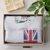 英国南極地域旗 薄葉紙 (ギフト)