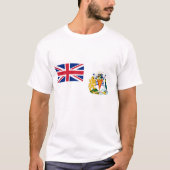 英国南極地域旗Tシャツ Tシャツ (正面)