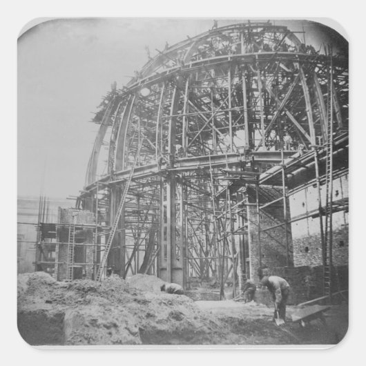 英国博物館の読建築 スクエアシール (正面)