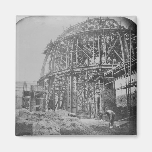 英国博物館の読建築 マグネット (正面)