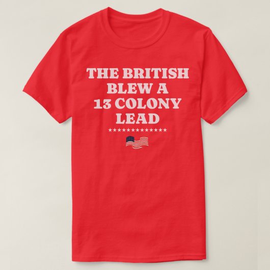 英国吹植民地は13カ国をリード1 Tシャツ (デザイン正面)