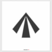 英国囚人アロー英国陸軍モダンクロース足 シール (シート)