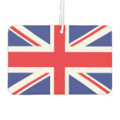 英国図解入りの、写真付きの国旗のバージョン カーエアーフレッシュナー (裏面)