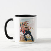 「英国国旗としてE.F. Saville氏 マグカップ (左)