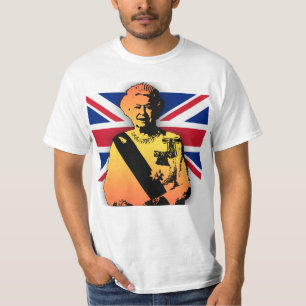 英国国旗との素晴らしいポップアートの60周年記念 Tシャツ