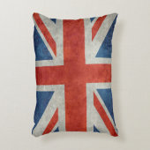 英国国旗のイギリスのイギリスの旗のレトロのアクセントの枕 アクセントクッション (正面(垂直))