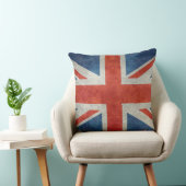 英国国旗のイギリスのイギリスの旗のレトロのスタイルのクッション クッション (椅子)