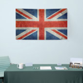 英国国旗のイギリスのイギリスの旗のレトロのスタイルの旗 横断幕 (トレードショー)