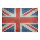 英国国旗のイギリスのイギリスの旗のレトロのスタイルの枕カバー 枕カバー (裏面-左)