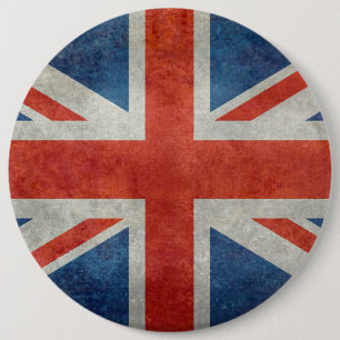 英国国旗のイギリスのイギリスの旗のレトロのスタイルはボタンがかかり 缶バッジ
