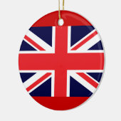 英国国旗のイギリスのオーナメント セラミックオーナメント (左)