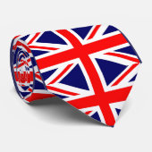 英国国旗のイギリスの旗のタイ ネクタイ (ロール)