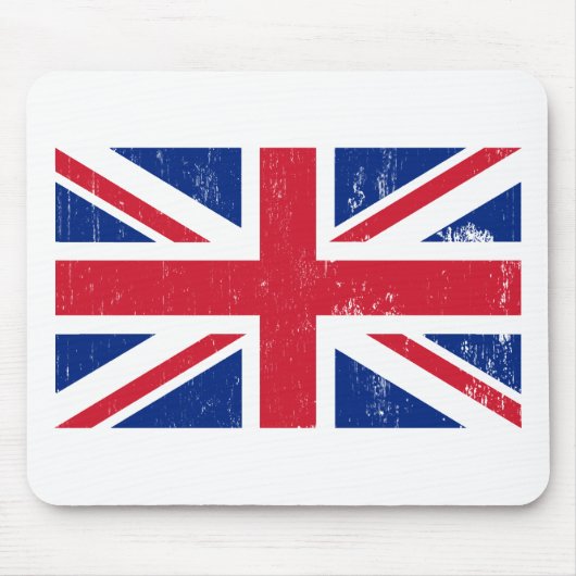 英国国旗のイギリスの旗のマウスパッド マウスパッド (正面)