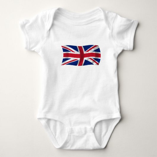 英国国旗のイギリスの旗のTシャツ Tシャツ (正面)