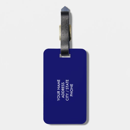 英国国旗のイギリスの旗カスタムな旅行荷物は付きます ラゲッジタグ (裏面縦)